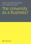 The University as a Business cover