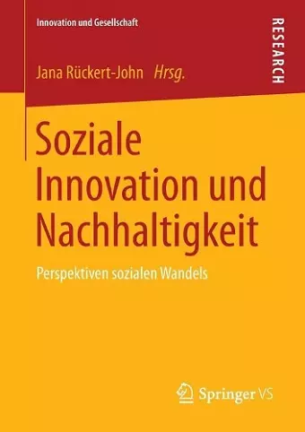 Soziale Innovation und Nachhaltigkeit cover