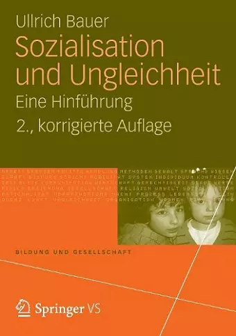 Sozialisation und Ungleichheit cover