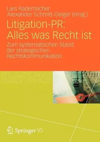 Litigation-PR: Alles was Recht ist cover