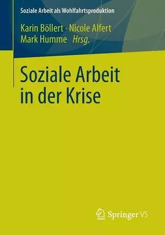 Soziale Arbeit in der Krise cover