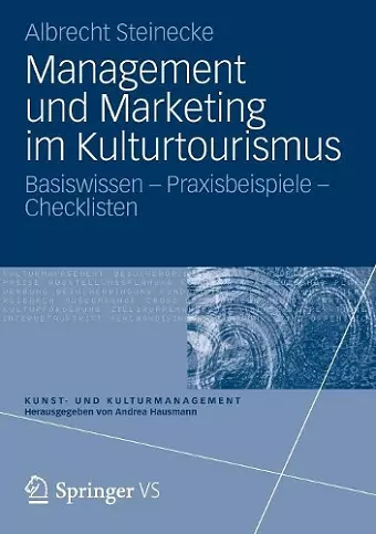 Management und Marketing im Kulturtourismus cover