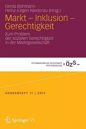 Markt – Inklusion - Gerechtigkeit cover