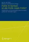 Politik im Kontext: Ist alle Politik lokale Politik? cover