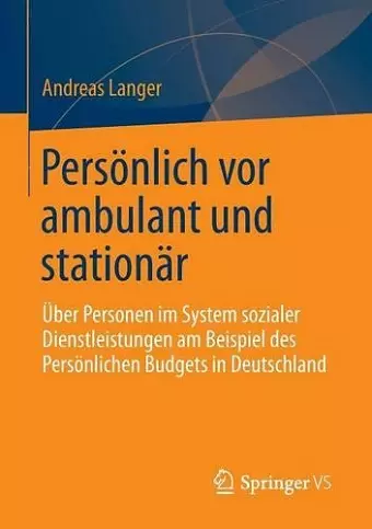 Persönlich vor ambulant und stationär cover