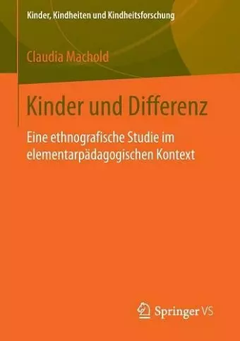 Kinder und Differenz cover