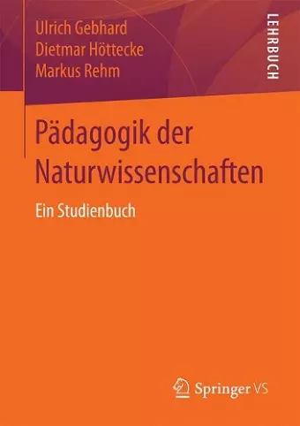 Pädagogik der Naturwissenschaften cover