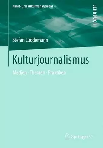 Kulturjournalismus cover