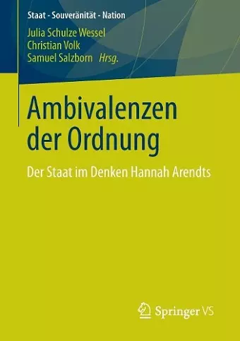 Ambivalenzen der Ordnung cover
