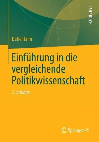 Einführung in Die Vergleichende Politikwissenschaft cover