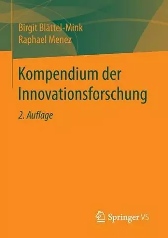 Kompendium der Innovationsforschung cover