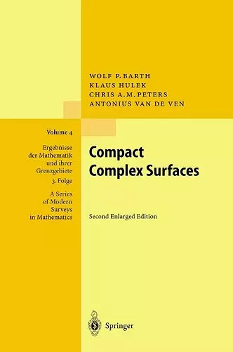 Compact Complex Surfaces cover