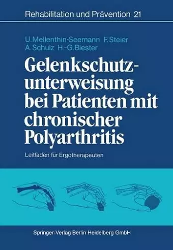 Gelenkschutzunterweisung bei Patienten mit chronischer Polyarthritis cover