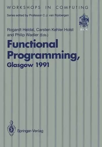 Functional Programming, Glasgow 1991 cover