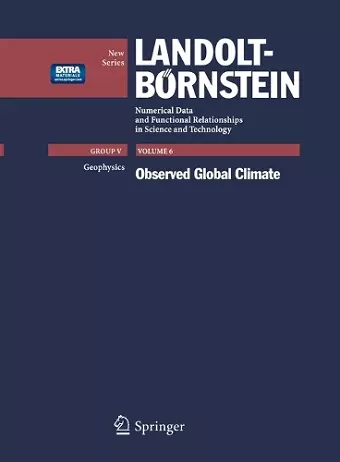 Observed Global Climate cover
