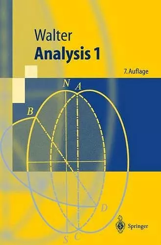 Analysis 1 cover