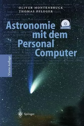 Astronomie Mit Dem Personal Computer cover