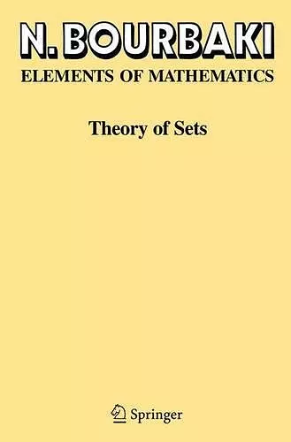 Theory of Sets cover