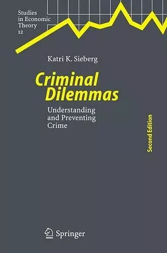 Criminal Dilemmas cover