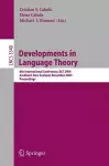 Developments in Language Theory cover