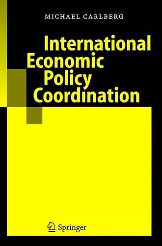 International Economic Policy Coordination cover