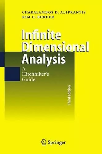 Infinite Dimensional Analysis cover
