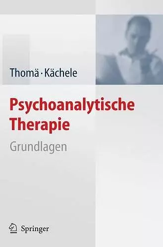Psychoanalytische Therapie cover