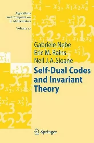 Self-Dual Codes and Invariant Theory cover