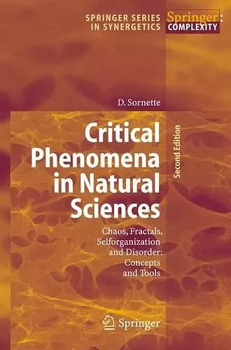 Critical Phenomena in Natural Sciences cover