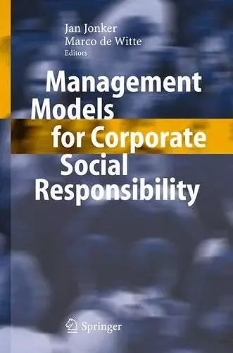 Management Models for Corporate Social Responsibility cover