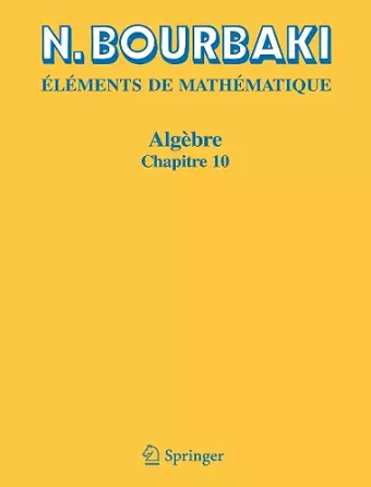 Algèbre cover