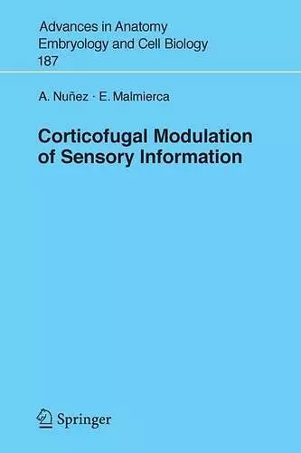 Corticofugal Modulation of Sensory Information cover