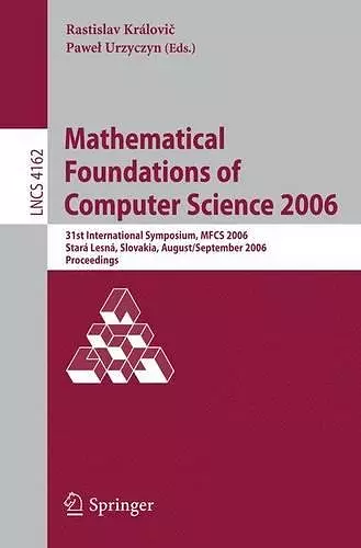 Mathematical Foundations of Computer Science 2006 cover