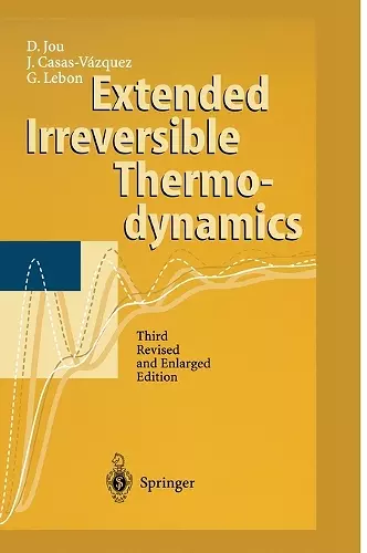 Extended Irreversible Thermodynamics cover
