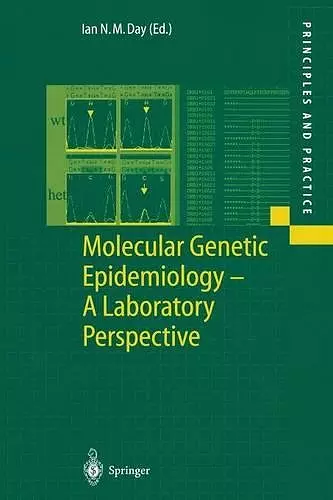 Molecular Genetic Epidemiology cover