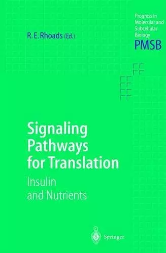 Signaling Pathways for Translation cover