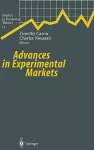 Advances in Experimental Markets cover