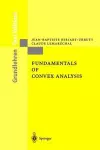 Fundamentals of Convex Analysis cover