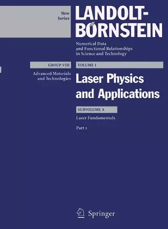 Laser Fundamentals cover