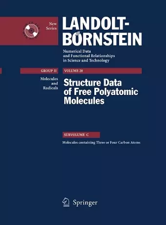 Molecules containing Three or Four Carbon Atoms cover