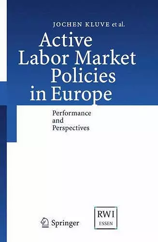 Active Labor Market Policies in Europe cover