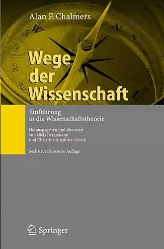 Wege Der Wissenschaft cover