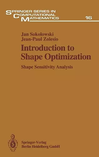 Introduction to Shape Optimization cover