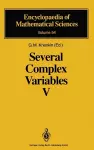 Several Complex Variables cover