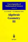 Algebraic Geometry III cover