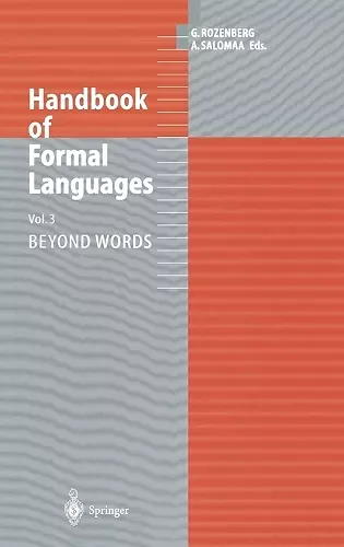 Handbook of Formal Languages cover
