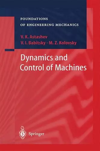 Dynamics and Control of Machines cover