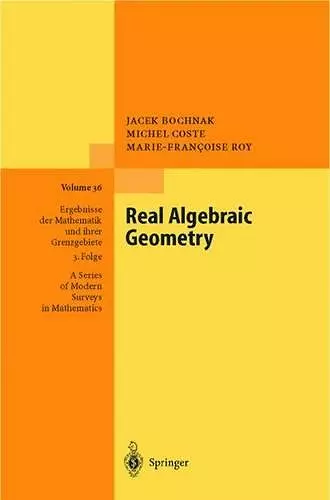 Real Algebraic Geometry cover