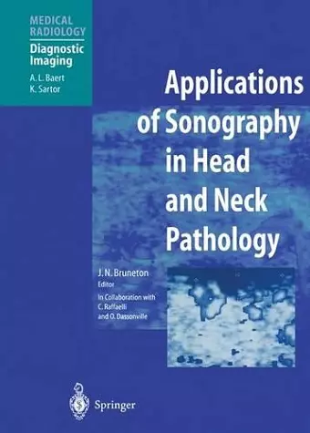 Applications of Sonography in Head and Neck Pathology cover