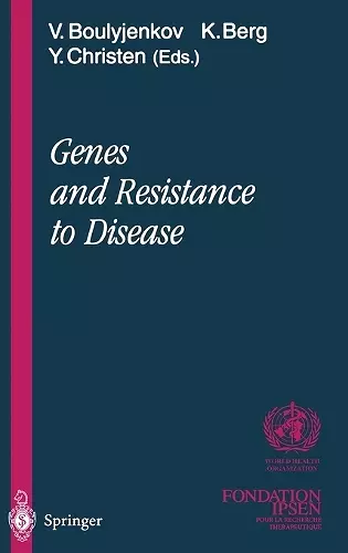 Genes and Resistance to Disease cover
